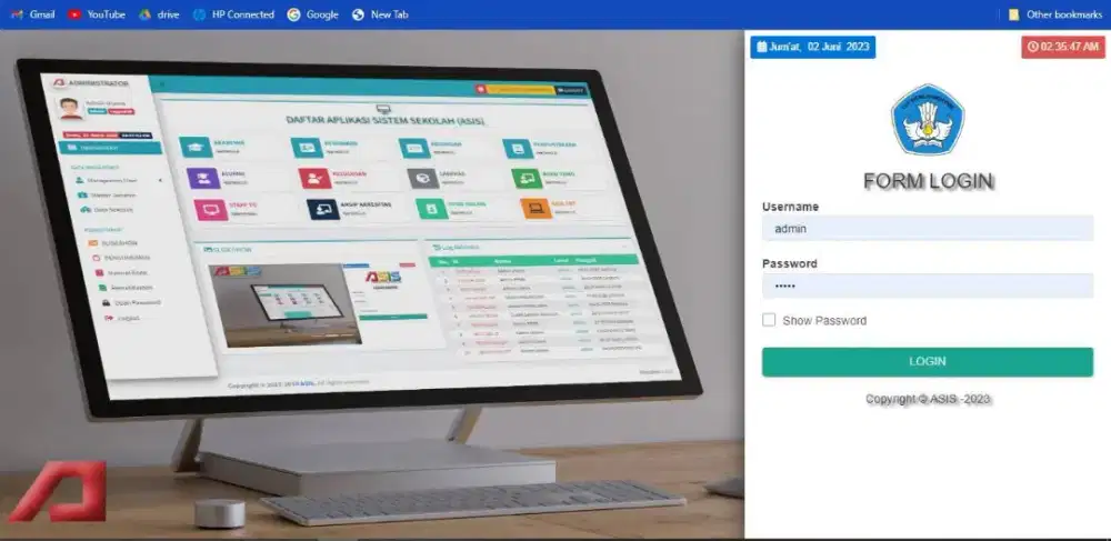 Software Keuangan dan Akademik Sekolah