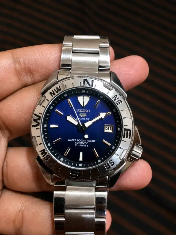 Seiko 5 Sports Automatic Blue Dial 23 Jewels