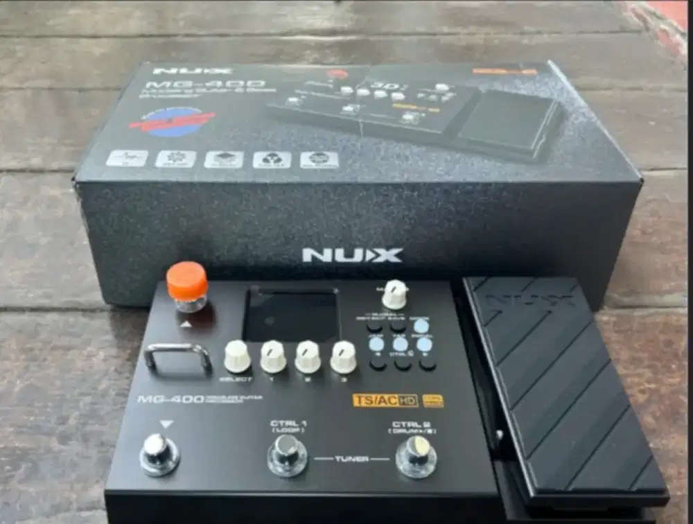 Nux MG-400 Multi Effects & Amp Modeler Mulus On Garansi - Batam COD