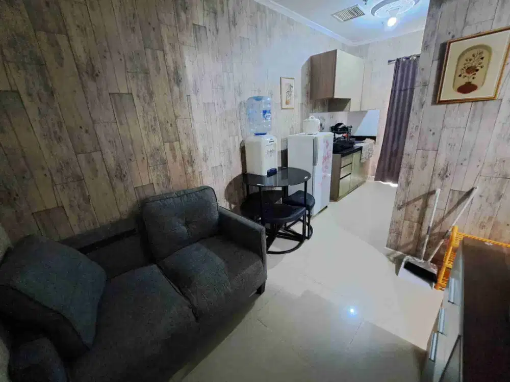 disewakan tahunan 1br apartemen madison park lokasi strategis dekat mall central park
