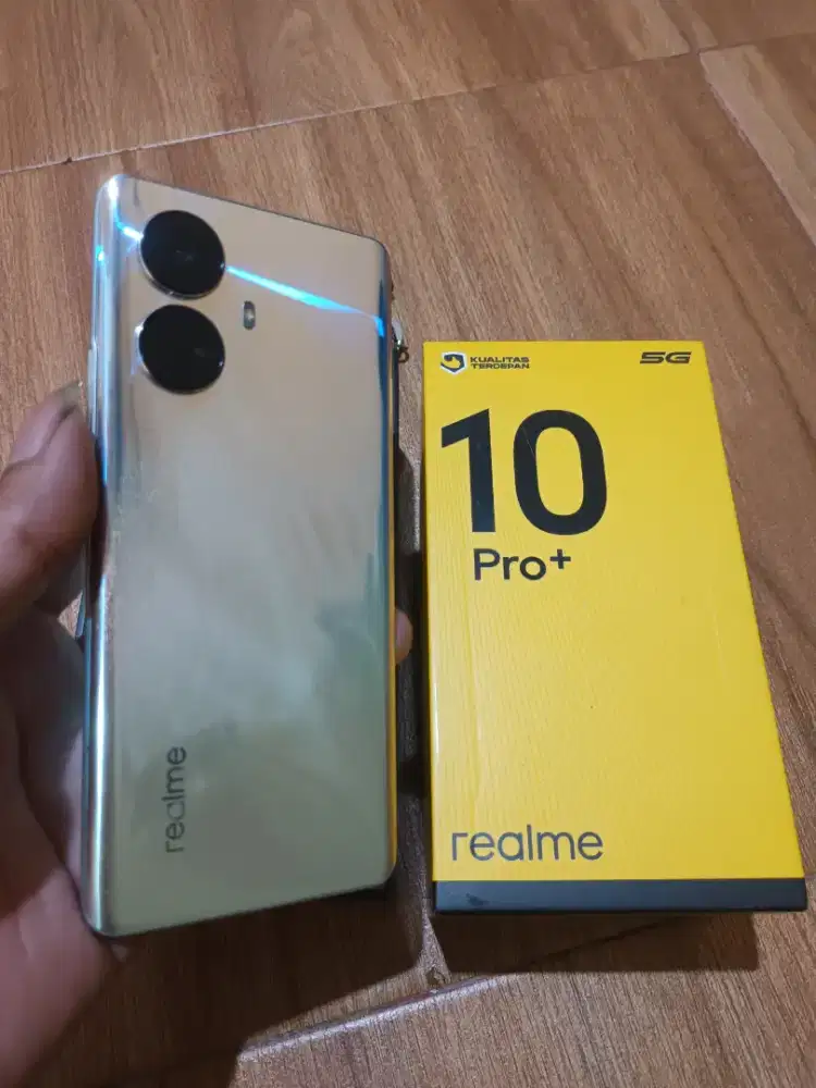 Realme 10 Pro Plus 5G 12/256gb Lebgkap Mulus