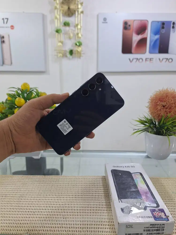 Samsung A35 5G Ram 8+8Gb/ 256Gb Fullset Mulus Original 100% Bergaransi