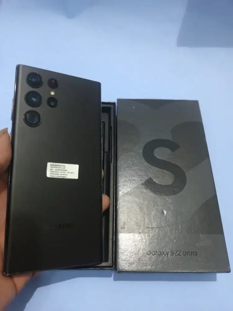 Samsung S22 Ultra 12/256gb Sein Lengkap Mulus