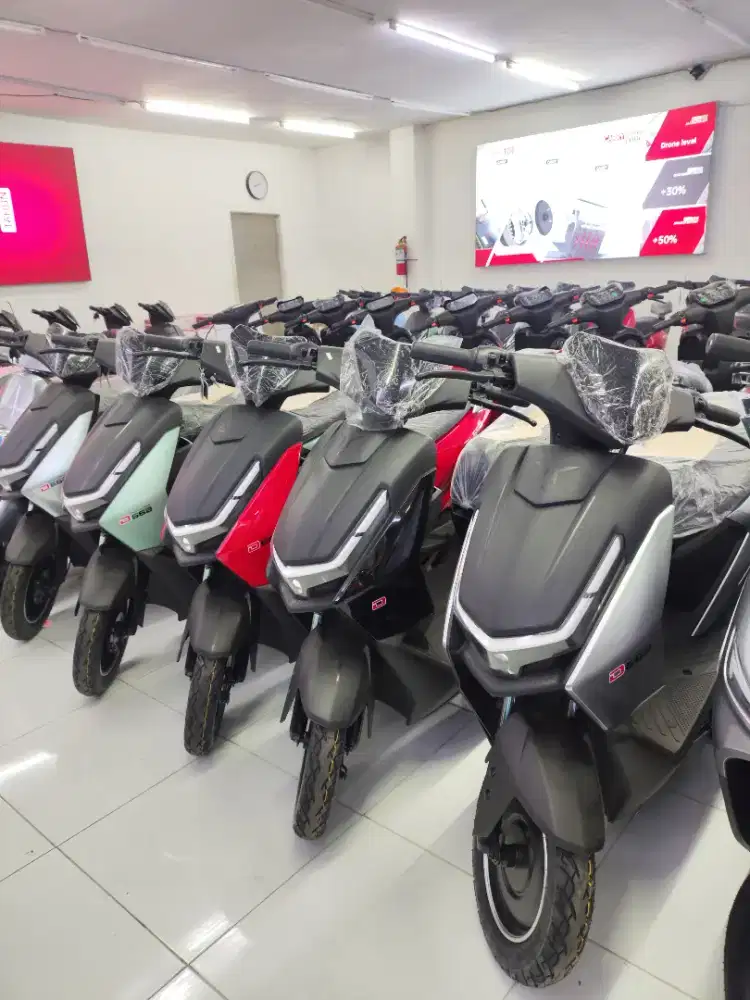 SEPEDA LISTRIK UWINFLY D66B BAGASI LUAS 19L BERGARANSI RESMI 10THN