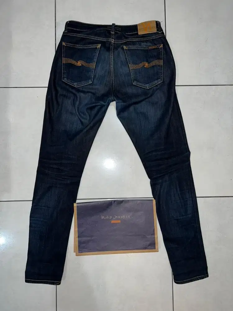 Nudie Jeans Skinny Lin Deep Dry Orange