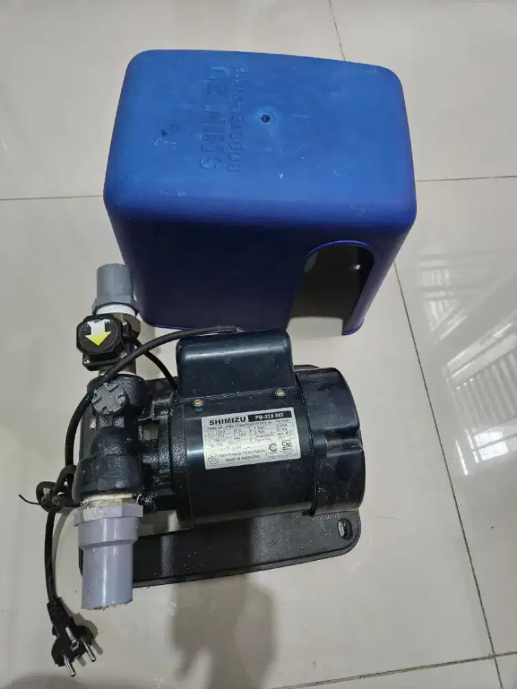 Pompa Booster Shimizu PB 228 BIT Pressure Kuningan - 6 kran
