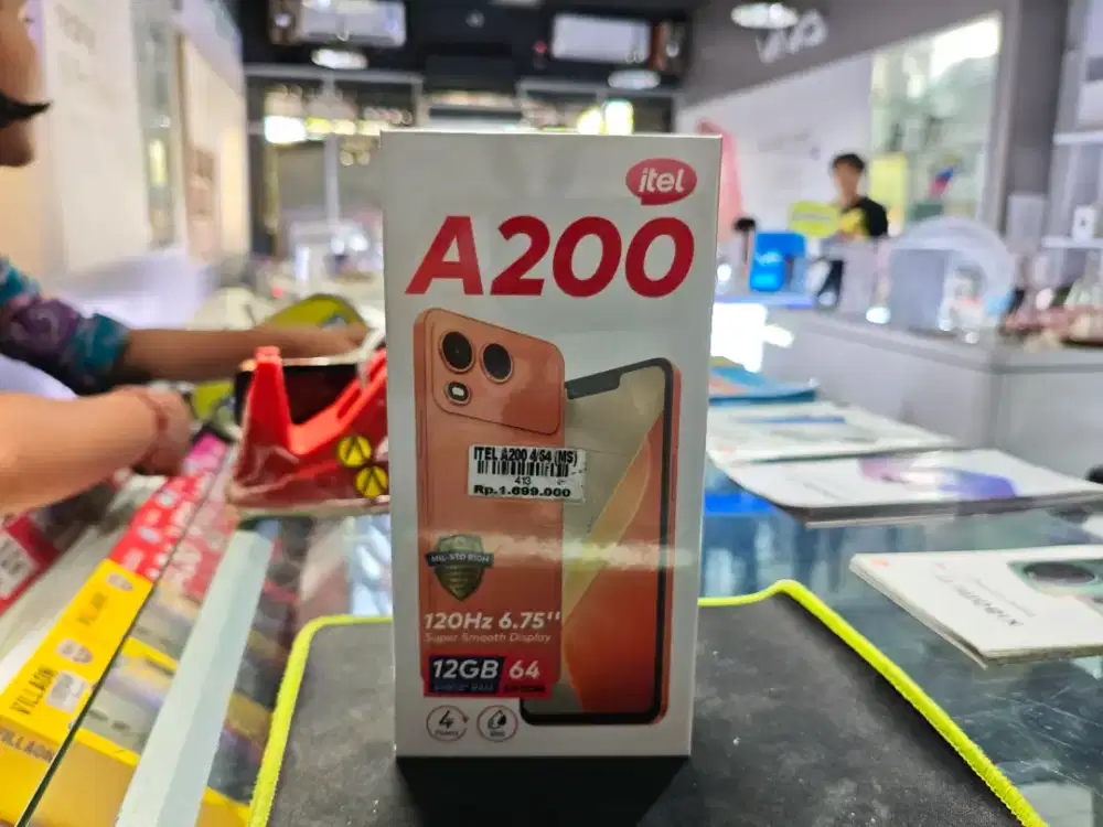 ITEL A200 RAM 4/64GB ATLANTIS DAHSYAT