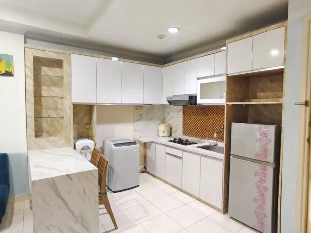 Unit Hoek! Apartemen City Home MOI Kelapa Gading 2BR Furnished Jakarta Utara