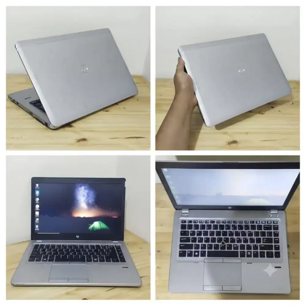 LAPTOP HP ELITEBOOK ULTRASLIM INTEL i7 RAM 16GB SSD 256GB GARANSI