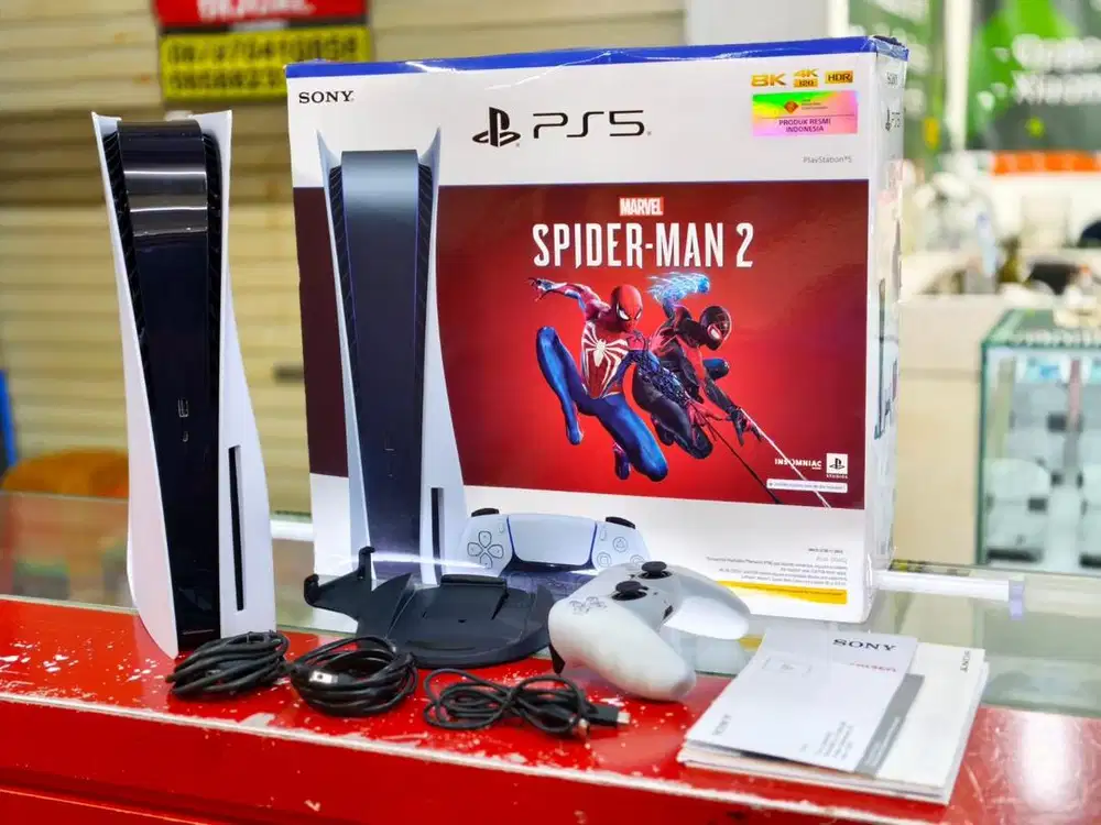 PS5 FAT DISC VERSION Resmi Indo 2 Stik