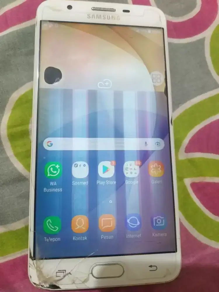 Samsung J7 prime ram 3/32gb, Apa ada nya, MINUS DIBACA