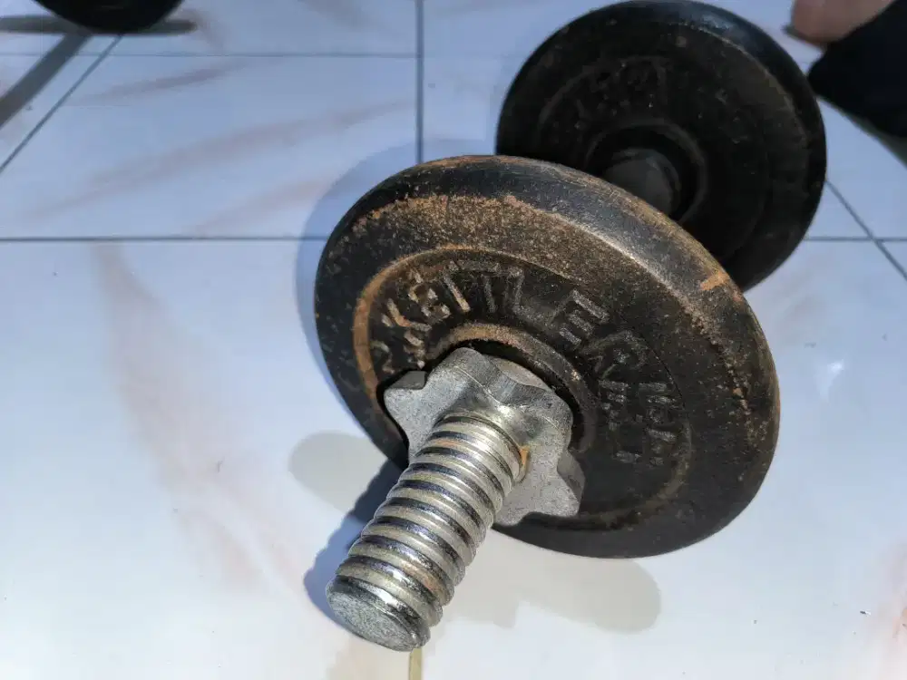 Barbell dumbbell kettler asli