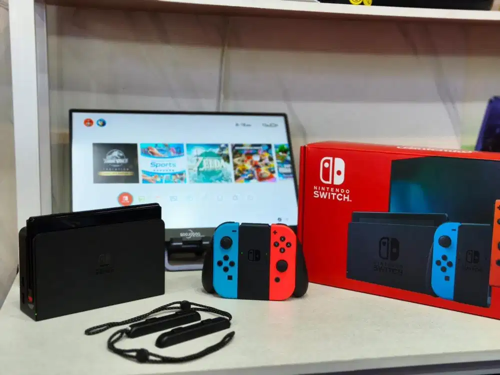 Nintendo Switch OLED Neon 128GB Fullgame