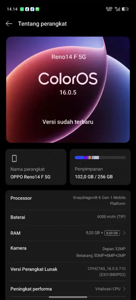 Oppo Reno 14f 5G