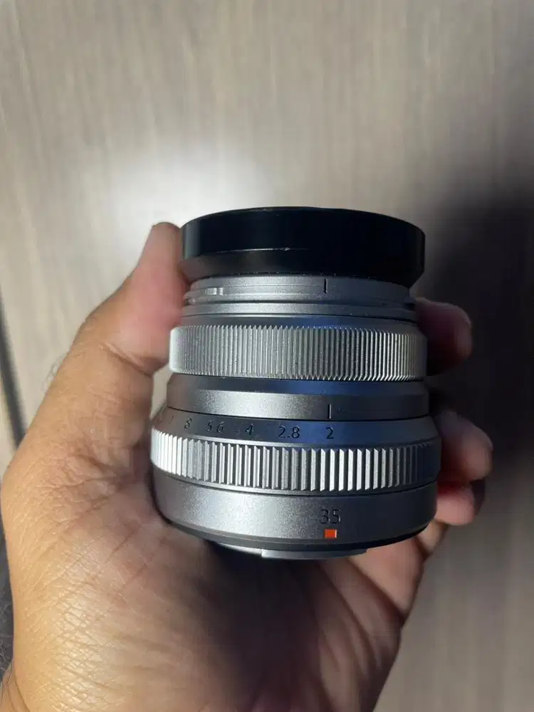 fuji 35mm f2 lengkap box