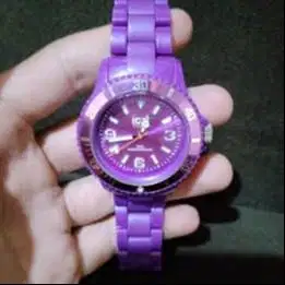 Jam Tangan Cewek Ice Watch Ungu