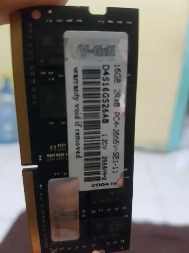 Vgen ddr4 16gb pc 2666 sodimm