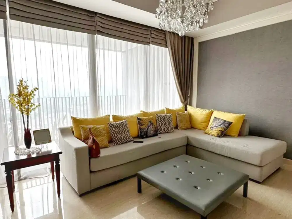 TURUN HARGA 1 Park Avenue 3+1BR Full Furnish dan Renov JUAL RUGI