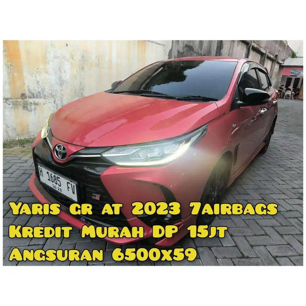 Yaris GR 2023 Merah Metik 7Airbags Km17rb