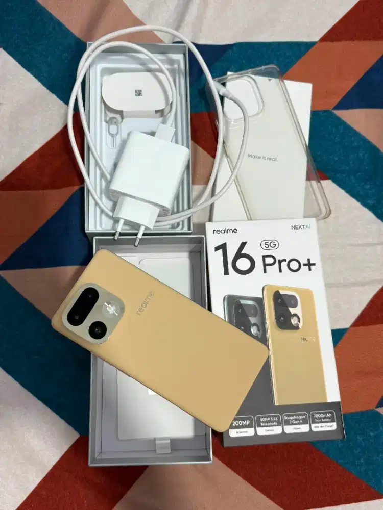 Realme 16 pro+ 5G 12/512GB Like new Fullset
