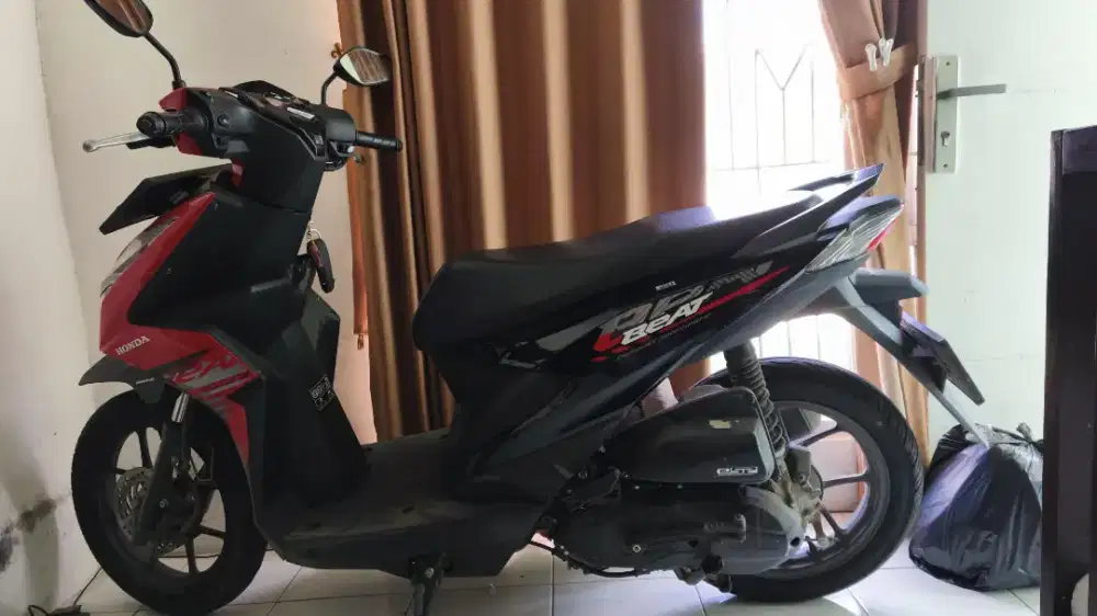 Honda Beat 2022 CBS Sporty Plat AB