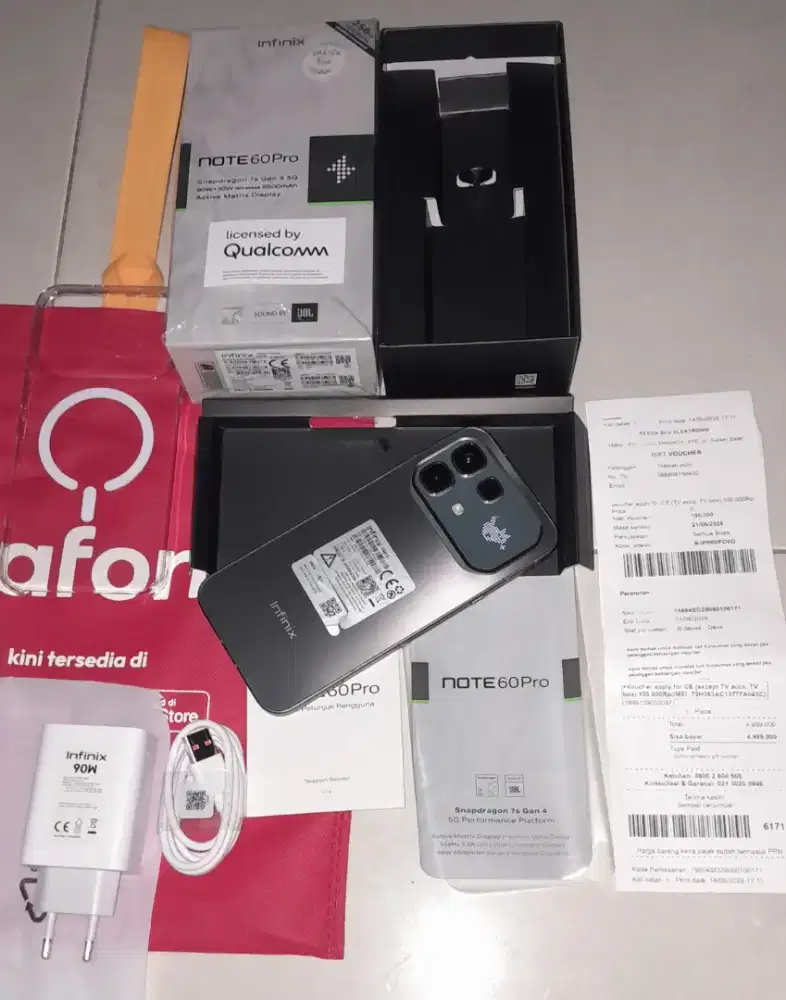 INFINIX NOTE 60 PRO LIKE NEW+NOTA