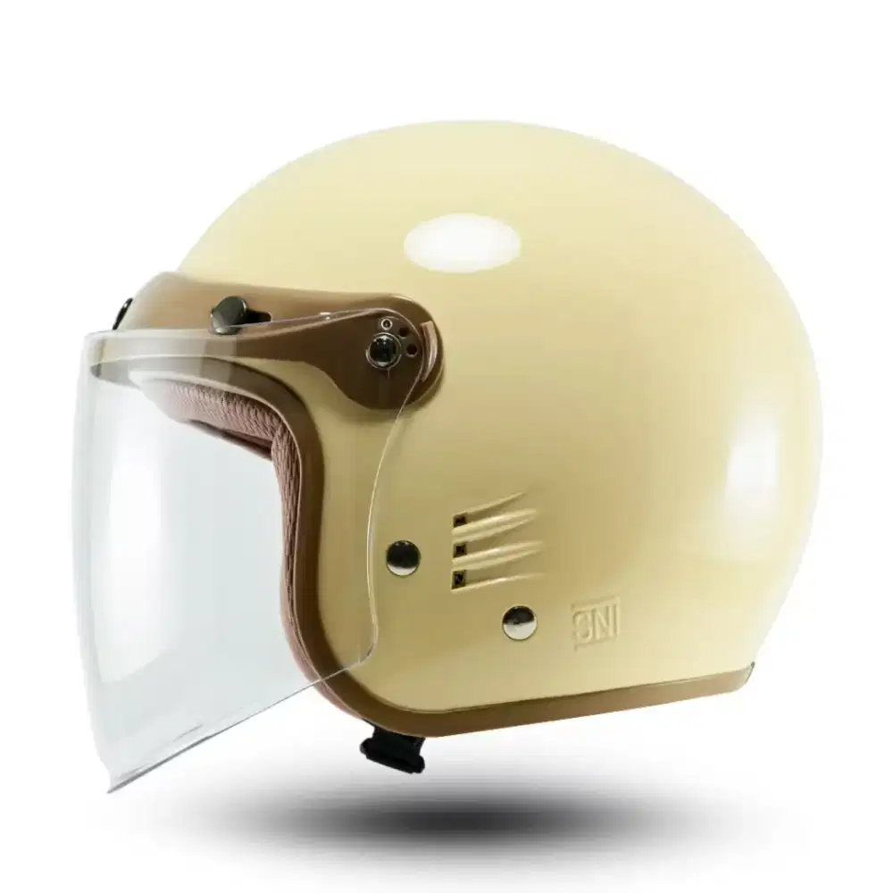 Helm Polos Retro Bogo BIPPLAST Dewasa