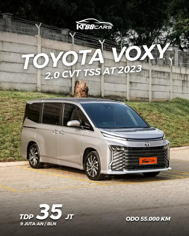 Toyota Voxy 2.0 AT CVT TSS AT Tahun 2023
