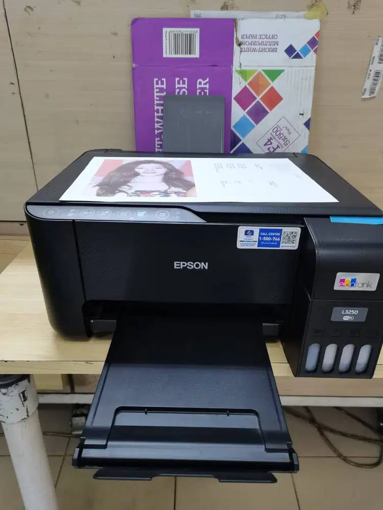 Epson L3250 Print Scan Copy WiFi Direck + Router