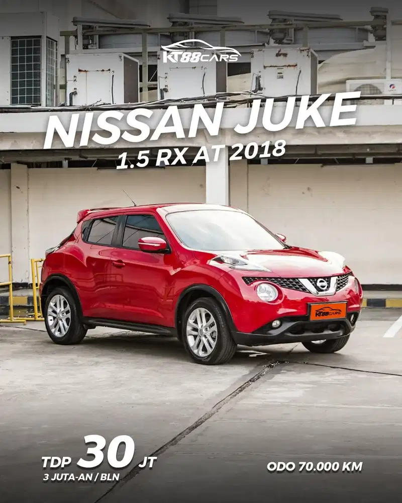 Nissan Juke 1.5 RX AT Tahun 2018 TDP 30 Jt