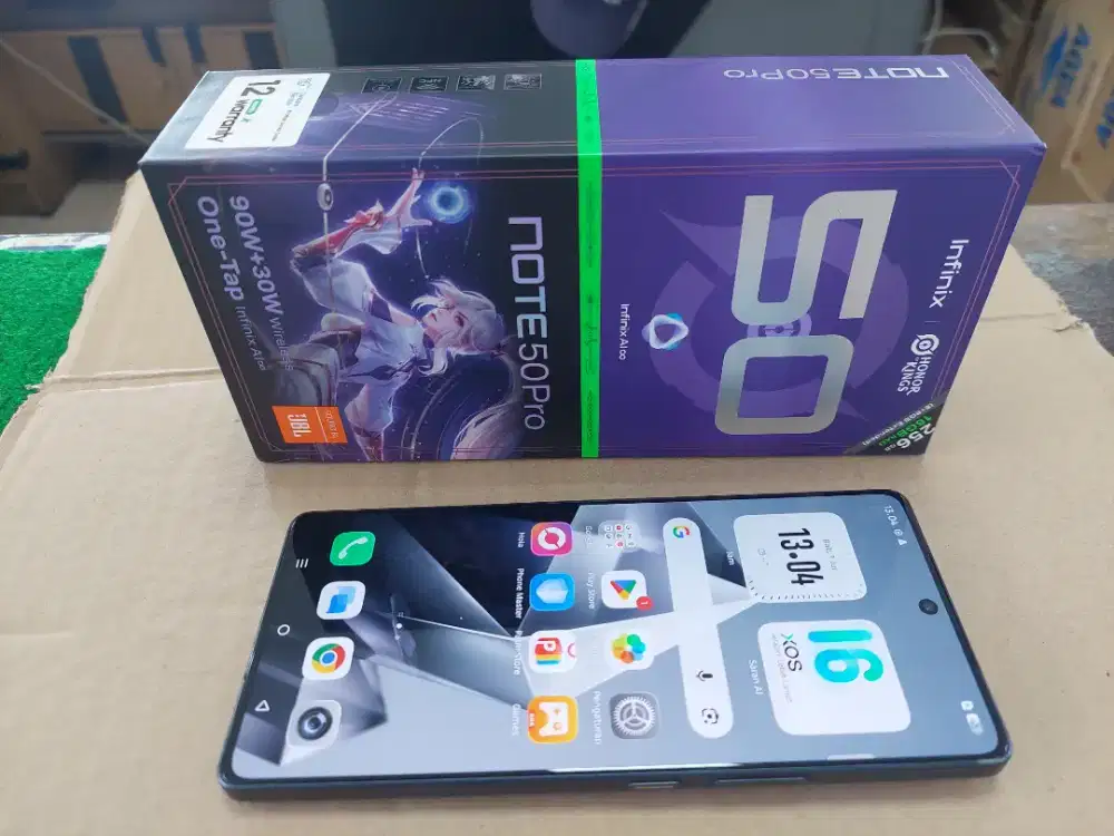 Infinix Note 50 Pro Ram 8/256 gb mulus sperti baru no minus Fulset