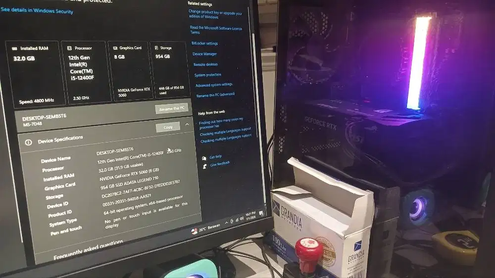 PC GAMING STREAMING EDITING SIAP PAKAI NO MINUS GARANSI ON