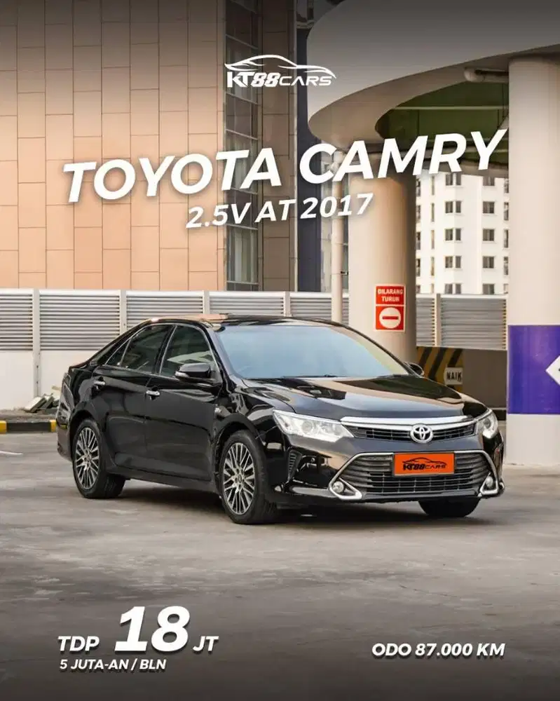 Toyota Camry 2.5 V AT Tahun 2017 TDP 18 JT