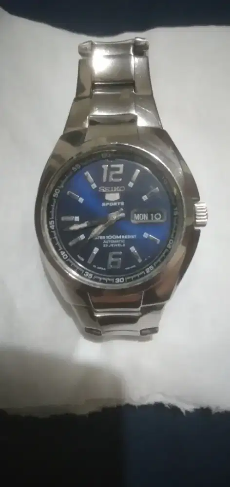 jam seiko 5 automatis full ori dim 40 bracelet muat bb 100kg mulus