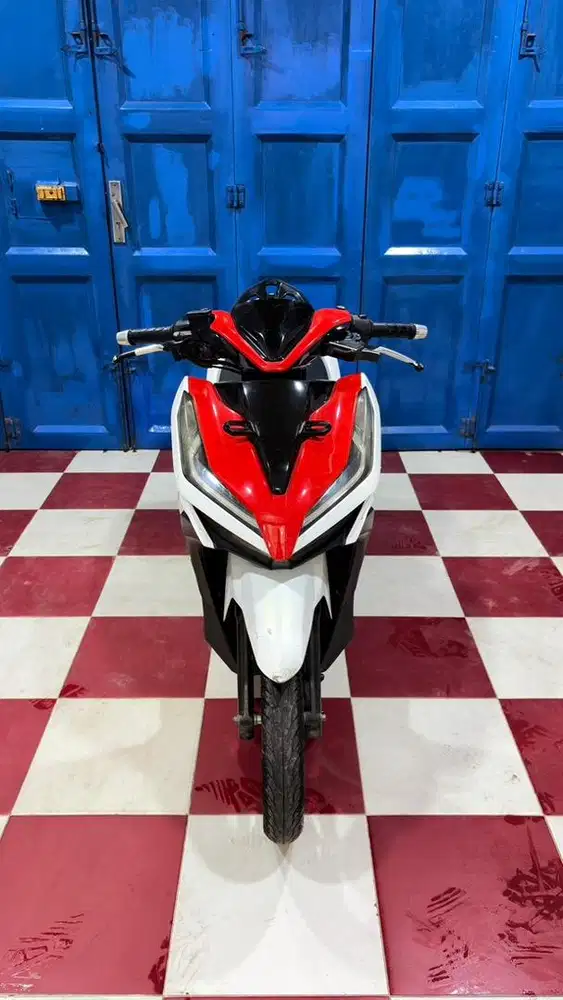 Jual Honda Vatio 150 eSP Sporty White Red Tahun 2021 CBS