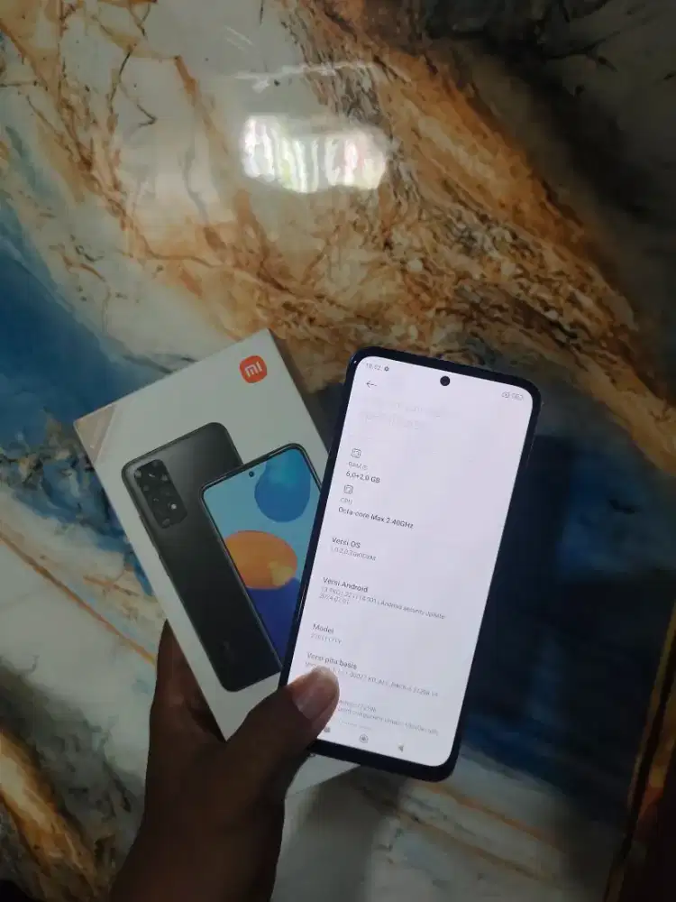 Redmi note 11 ram 6/128GB fullset
