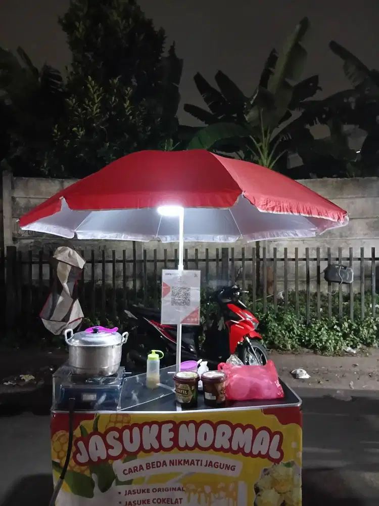 1 set untuk usaha pinggir jalan.