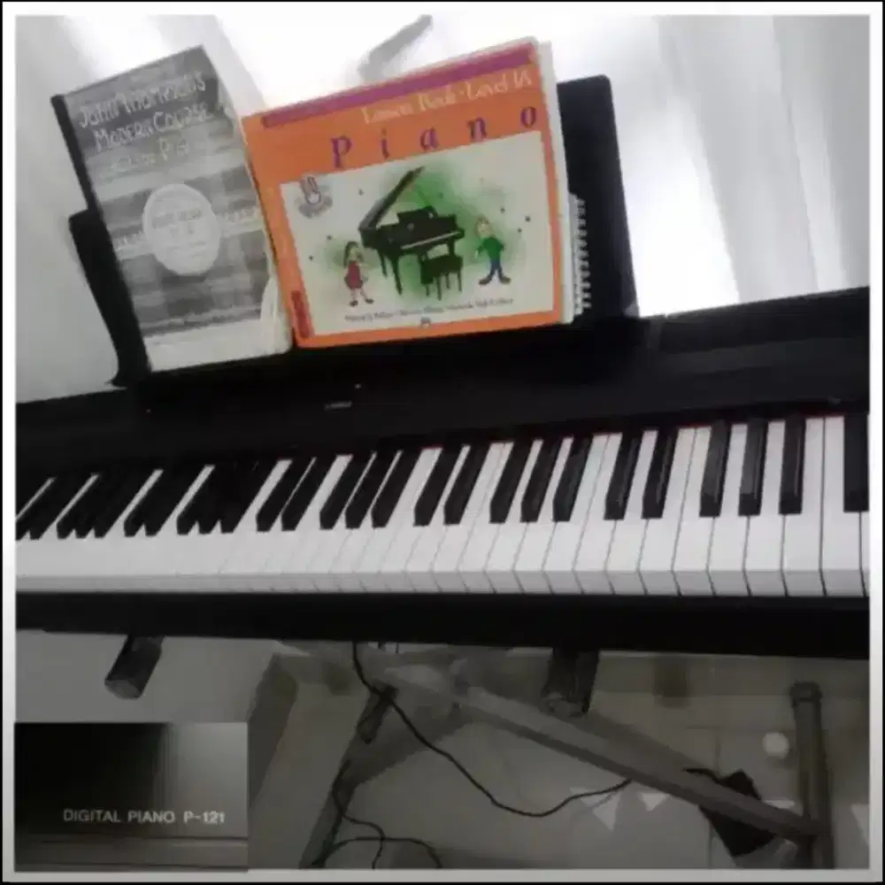 Jual murah yamaha p-121 digital piano msh bgs ,harga 5.450.000 bs nego