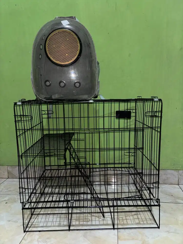 kandang kucing+Tas kucing
