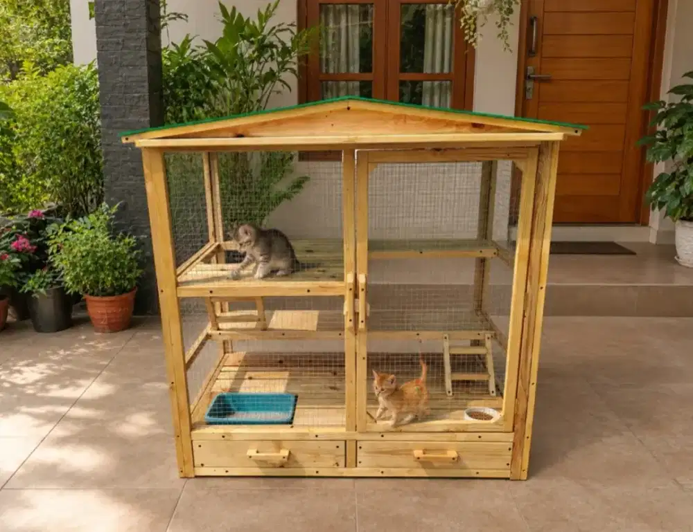 Kandang Kucing Istimewa
