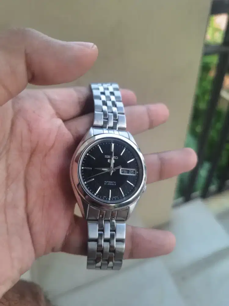Seiko 5 Automatic SNKL23K1 Black Dial