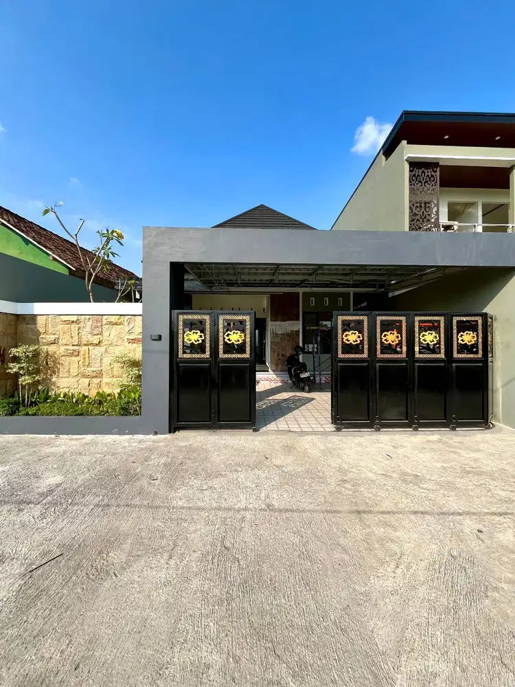 Rumah Baru View Persawahan di Wedomartani