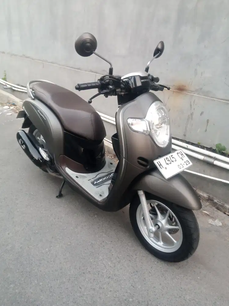 Honda Scoopy 2019 Abu2 / matebrown