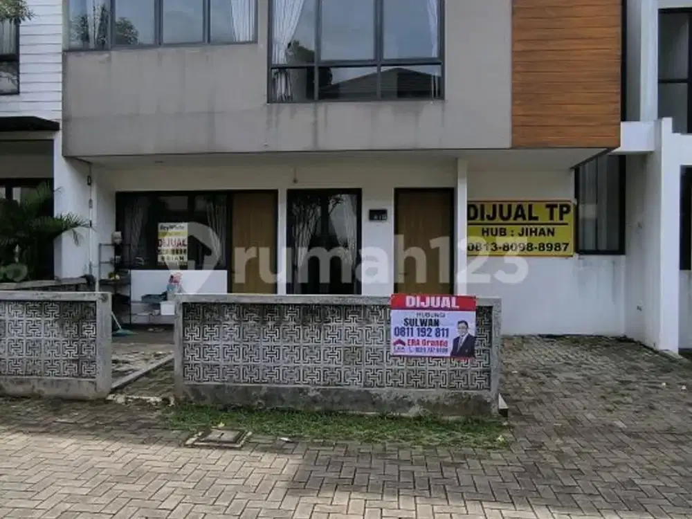 Dijual Rumah / Townhouse 2 Lantai, Sangat Dekat Stasiun KRL Pondok Ranji (300 Meter)