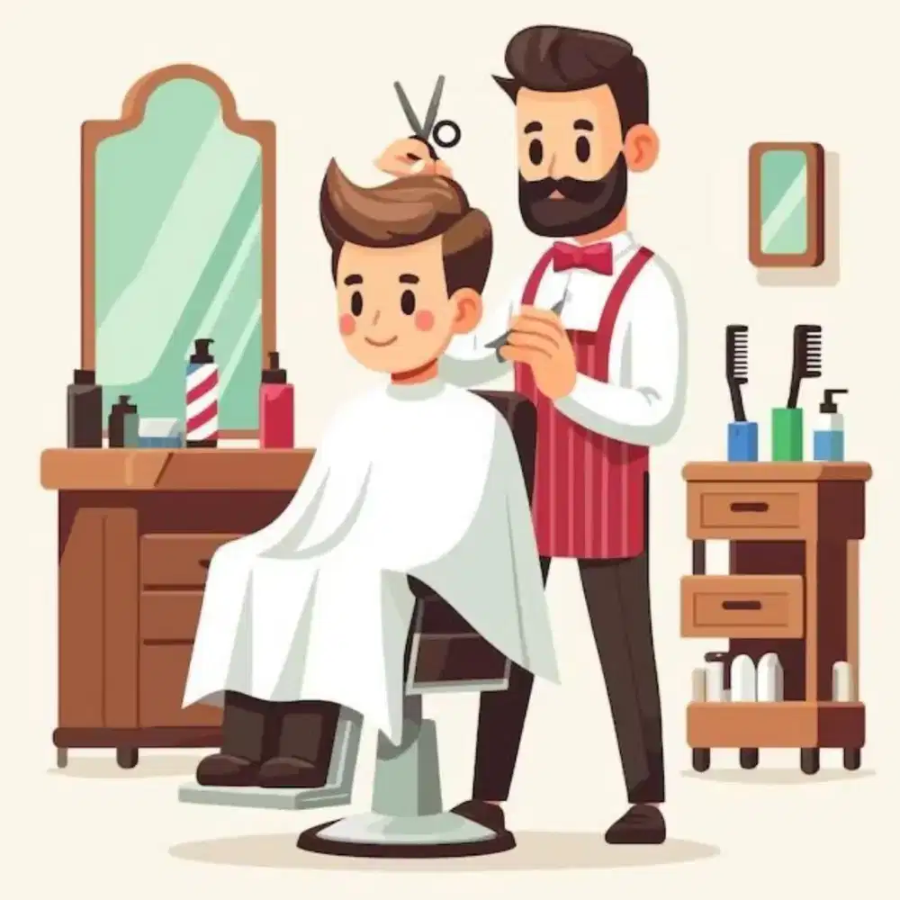 Dicari pegawai untuk barber shop