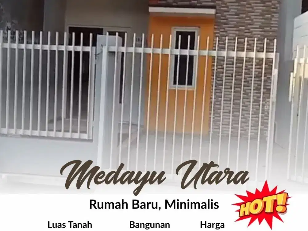Rumah Medayu Utara, New, Minimalis