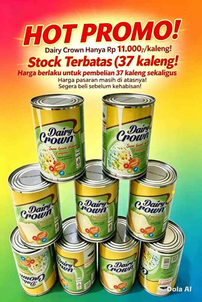 SUSU EVAPORASI MURAH TERBATAS