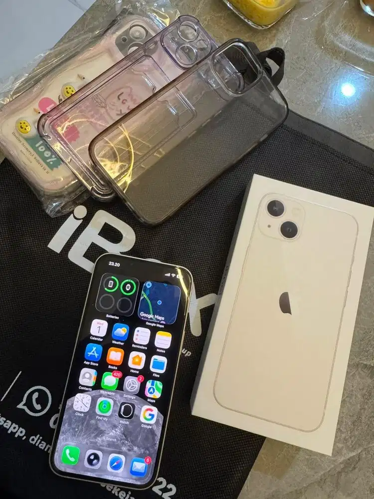 Iphone 13 Ibox 128GB Like New Mulus BH 92% Fullset Original Ibox PA