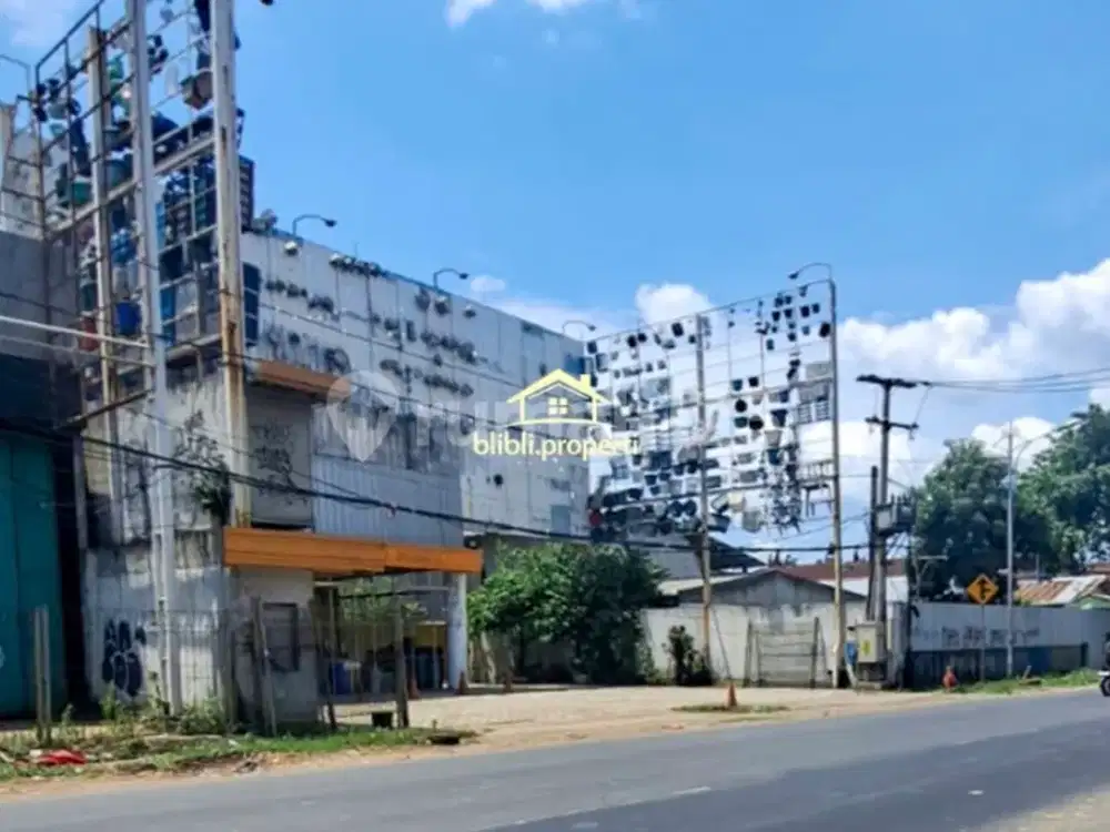 Gudang 1.5 Hektar di Narogong Bekasi Akses Kontener 40 Feet. Harga Dibawah Pasar
