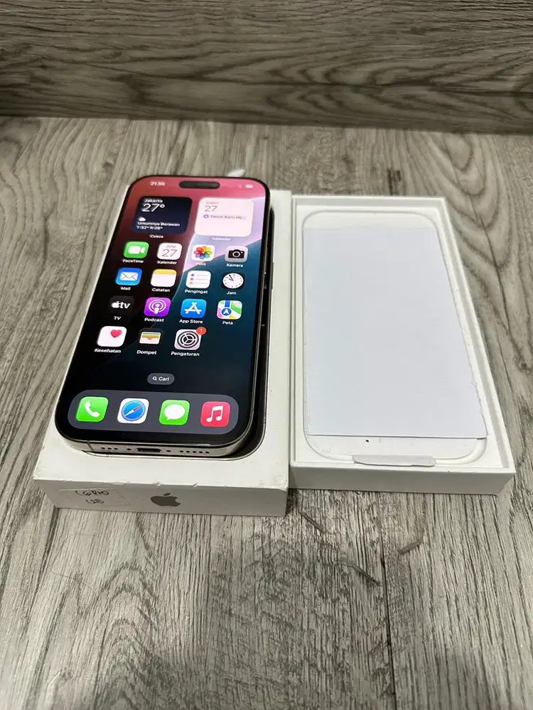 Iphone 16 Pro Max 256gb Natural IBOX Garansi On April 2027